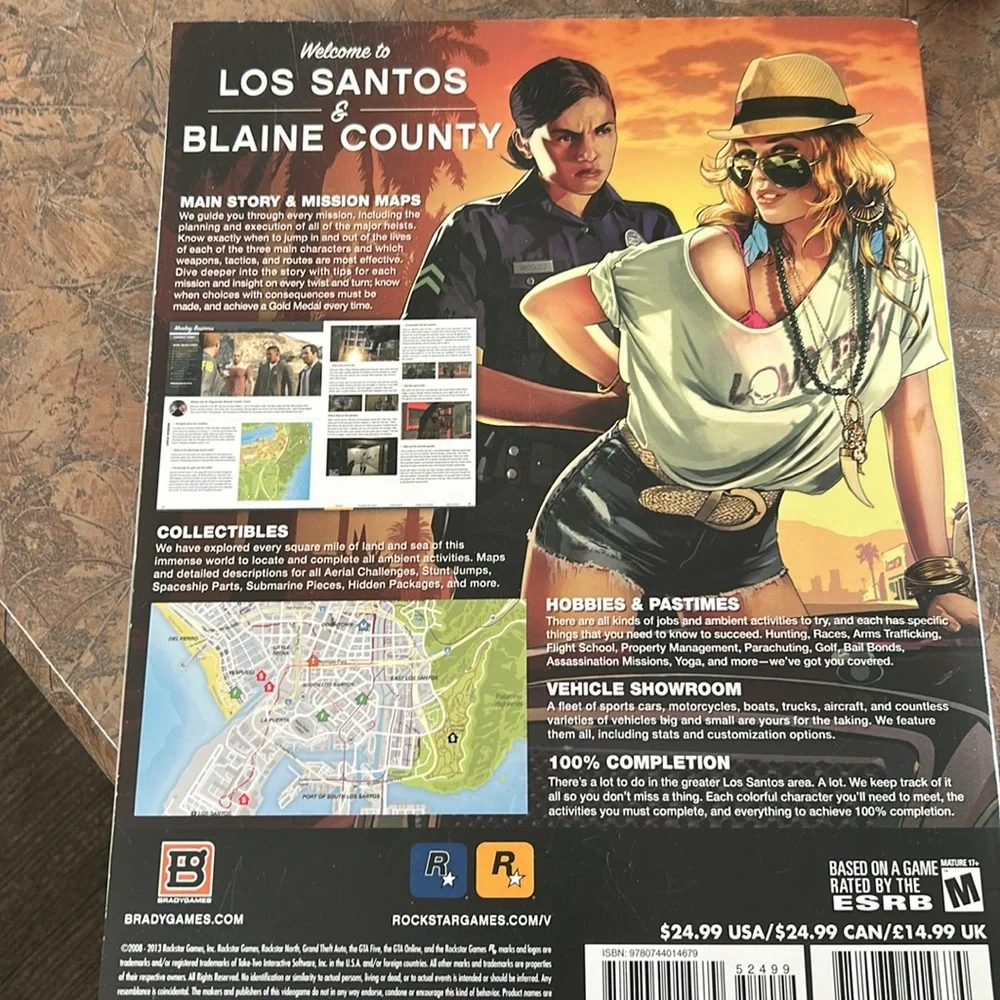 Grand Theft Auto V Bradygames Signature Series Guide